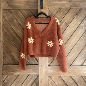 Flower Pacsun Sweater